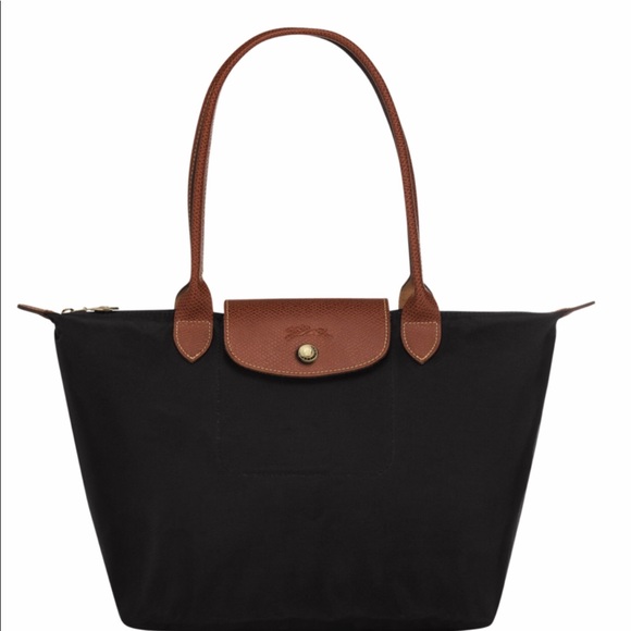 Longchamp Handbags - Black LE PLIAGE longchamp tote bag